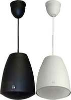 PENDANT SPEAKER- 70.7/100 V TRANSFORMER (30 W) AND 8 OHM- STEEL SUPPORT CABLES AND BRACKET INCLUDED-